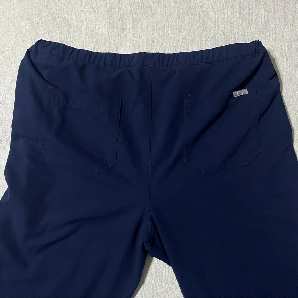 FIGS‎ Mens XL Basic Scrub Pants 4 Pocket Straight Blue